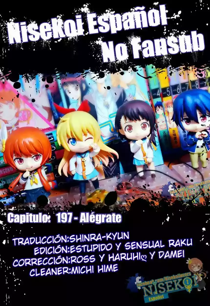 Nisekoi capítulo 197, página 1
