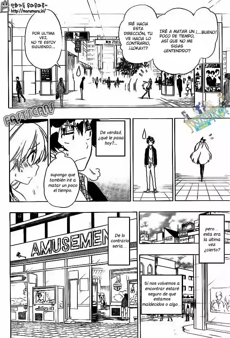 Nisekoi capítulo 198, página 9