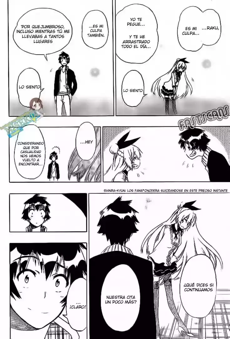 Nisekoi capítulo 198, página 13