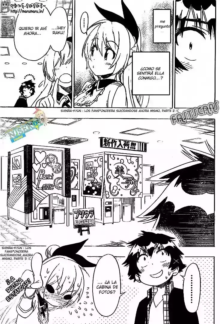 Nisekoi capítulo 198, página 20
