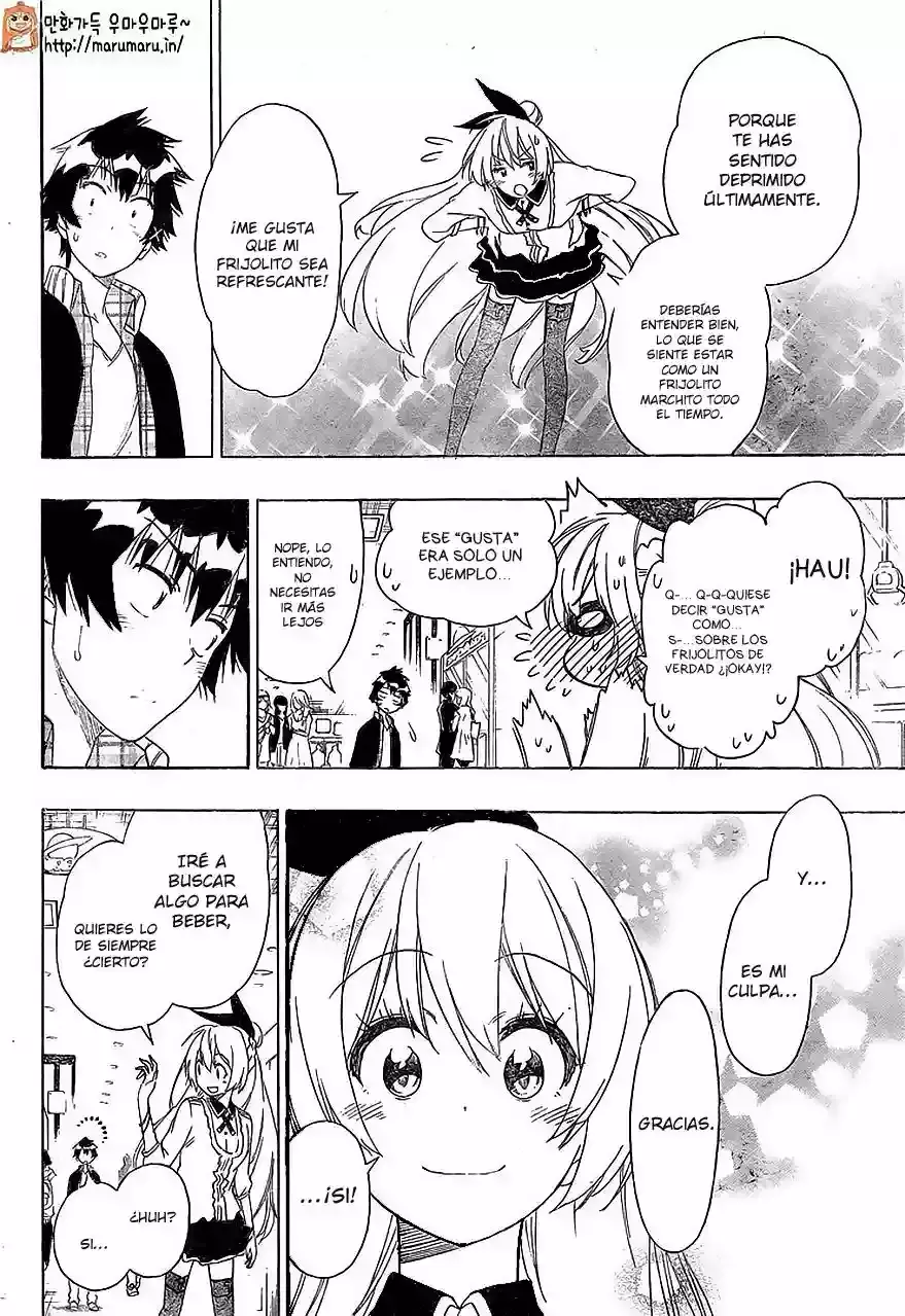 Nisekoi capítulo 199, página 9
