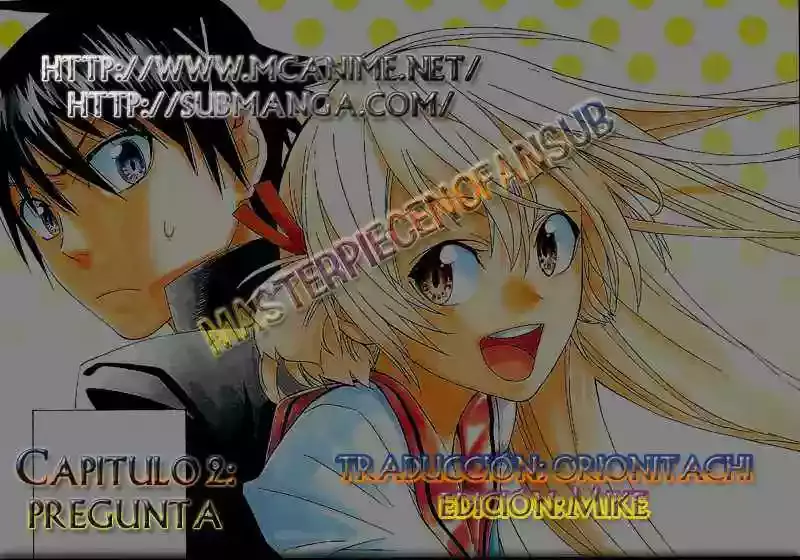Nisekoi capítulo 2, página 1