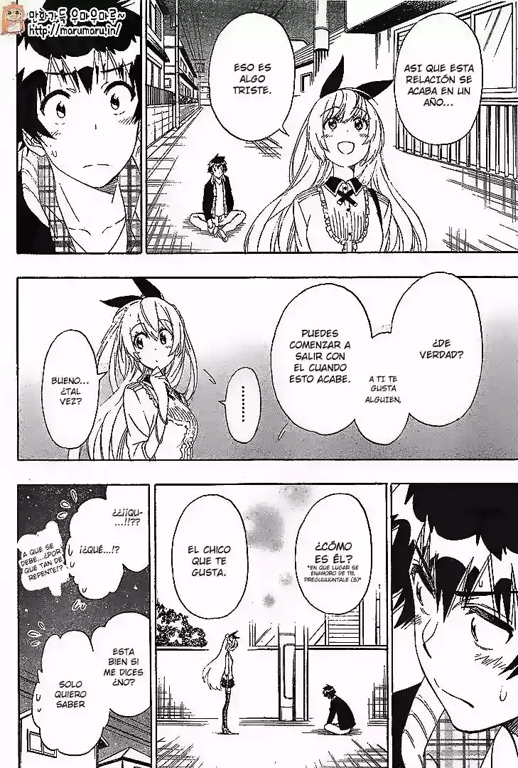 Nisekoi capítulo 200, página 8