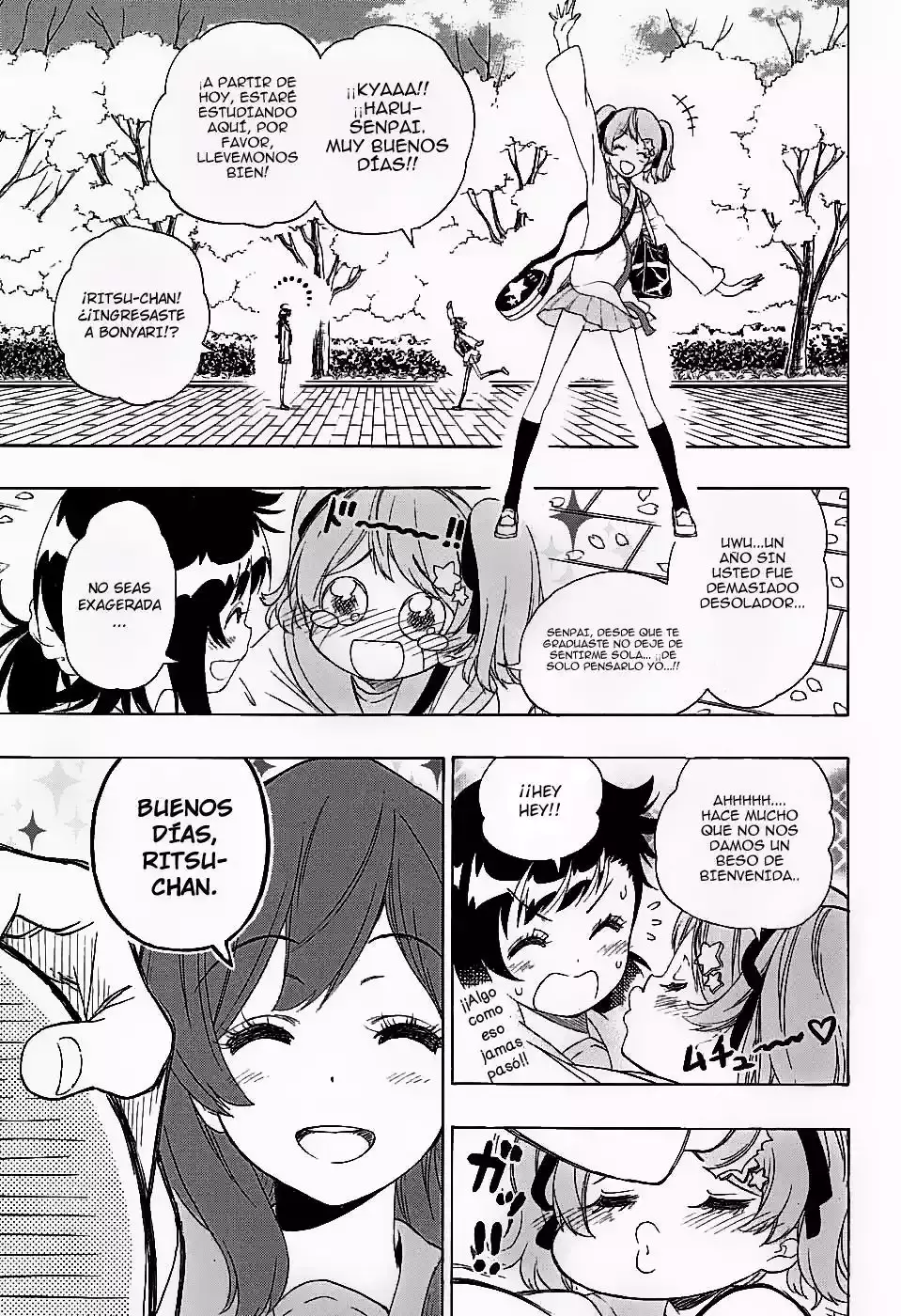 Nisekoi capítulo 201, página 4