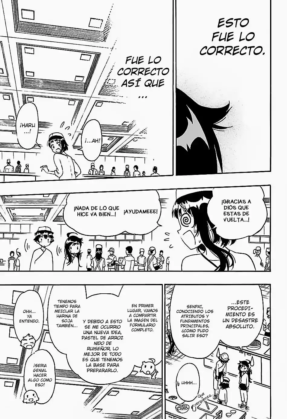 Nisekoi capítulo 203, página 8