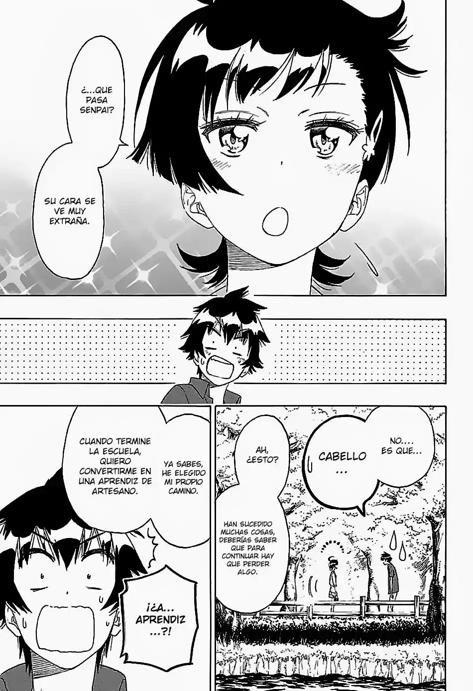 Nisekoi capítulo 203, página 16