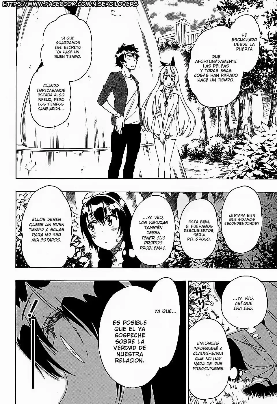 Nisekoi capítulo 204, página 11