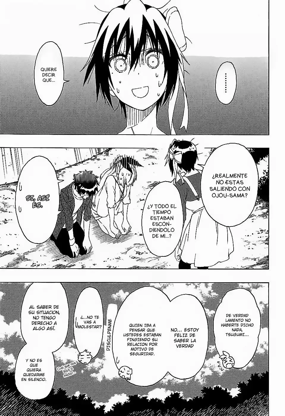 Nisekoi capítulo 204, página 14