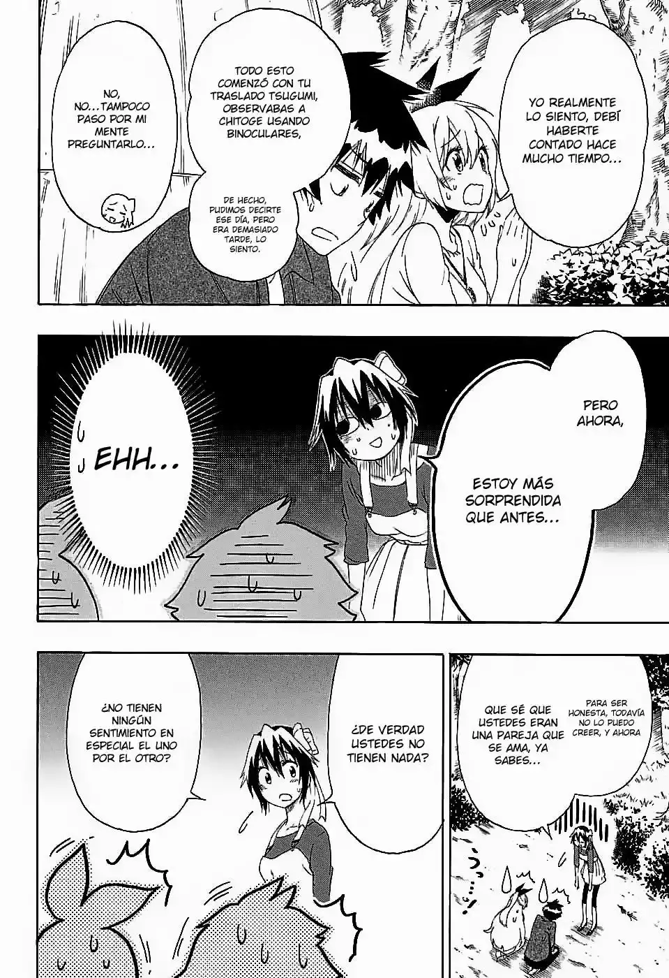 Nisekoi capítulo 204, página 15