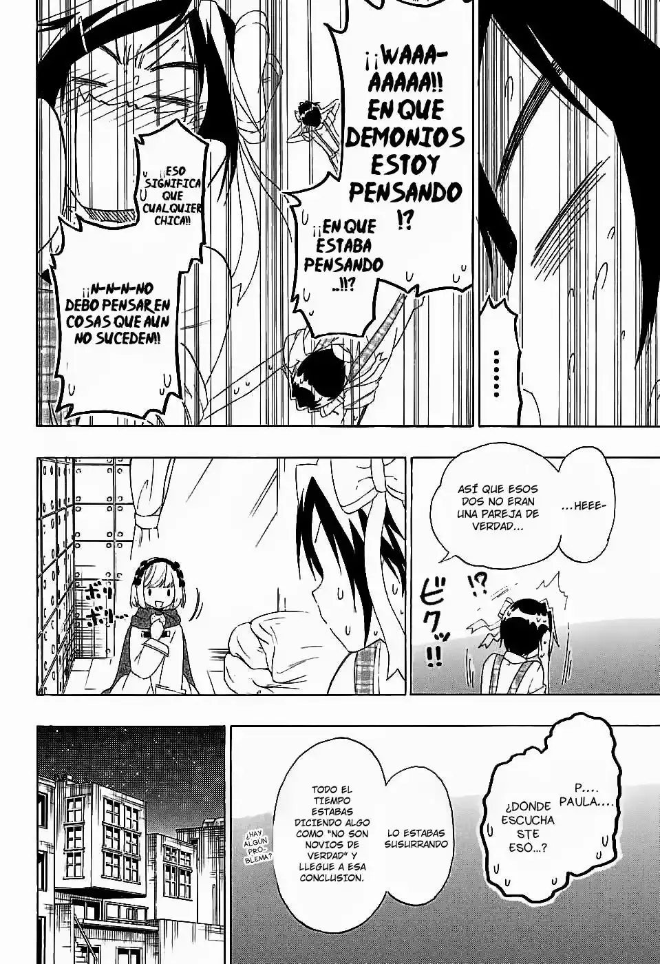 Nisekoi capítulo 204, página 19