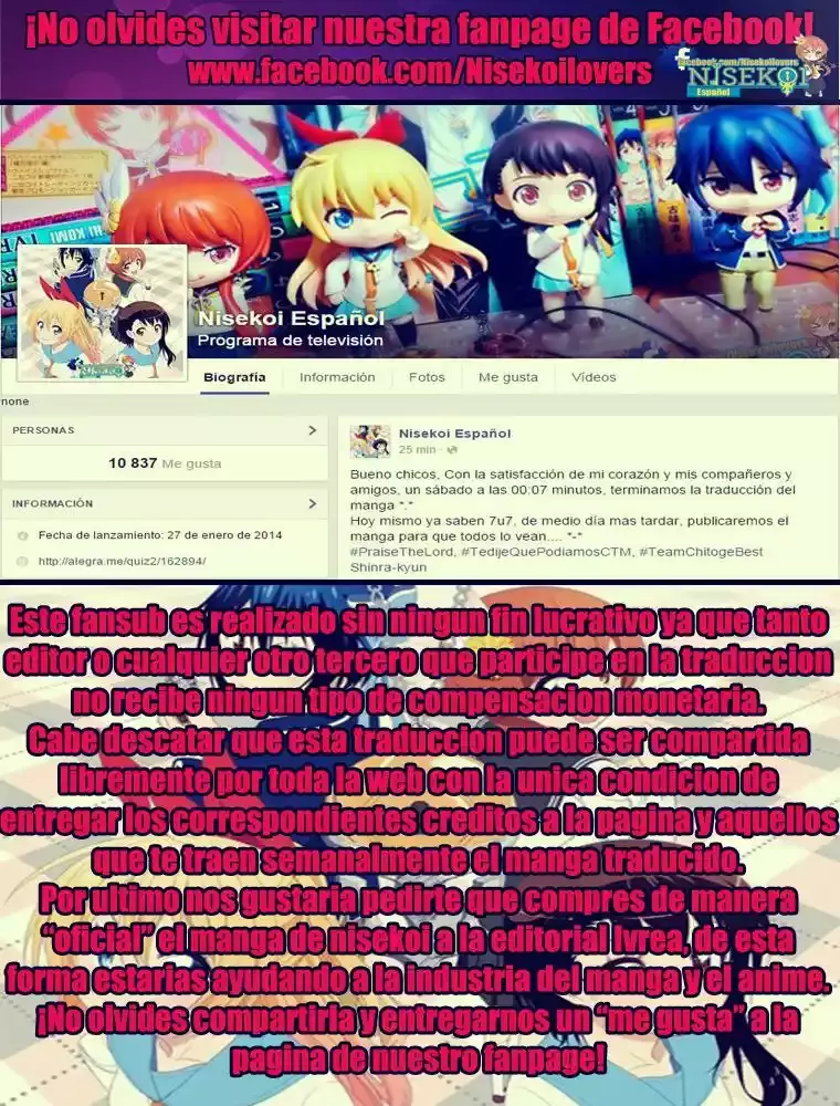 Nisekoi capítulo 204, página 21