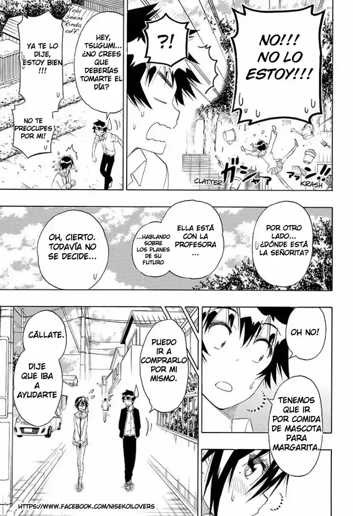 Nisekoi capítulo 205, página 11