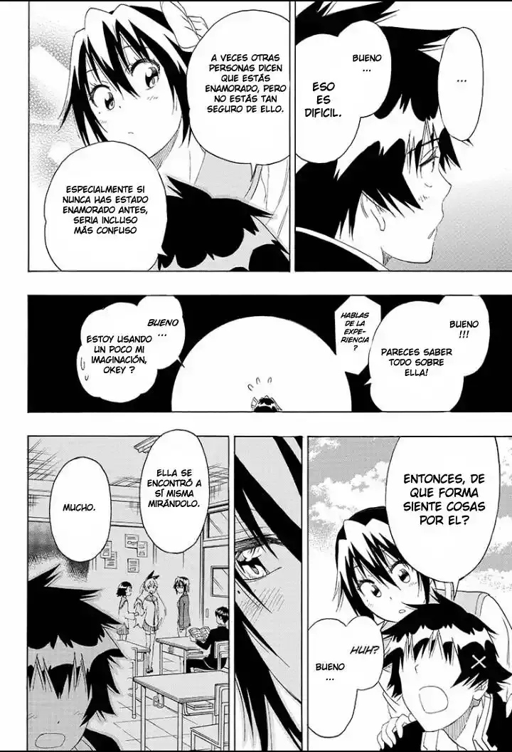 Nisekoi capítulo 205, página 18