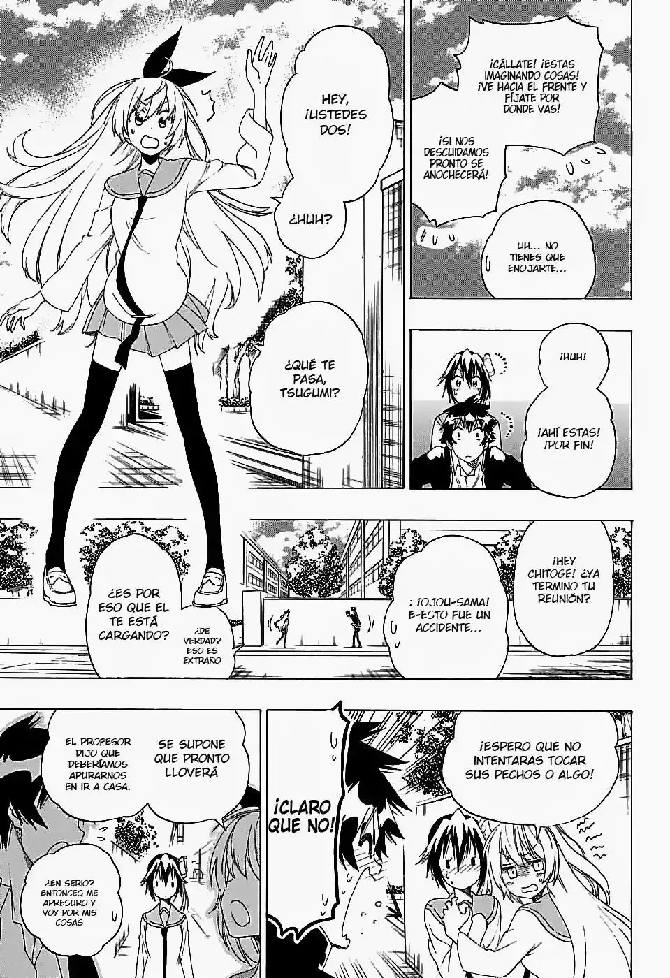 Nisekoi capítulo 206, página 7