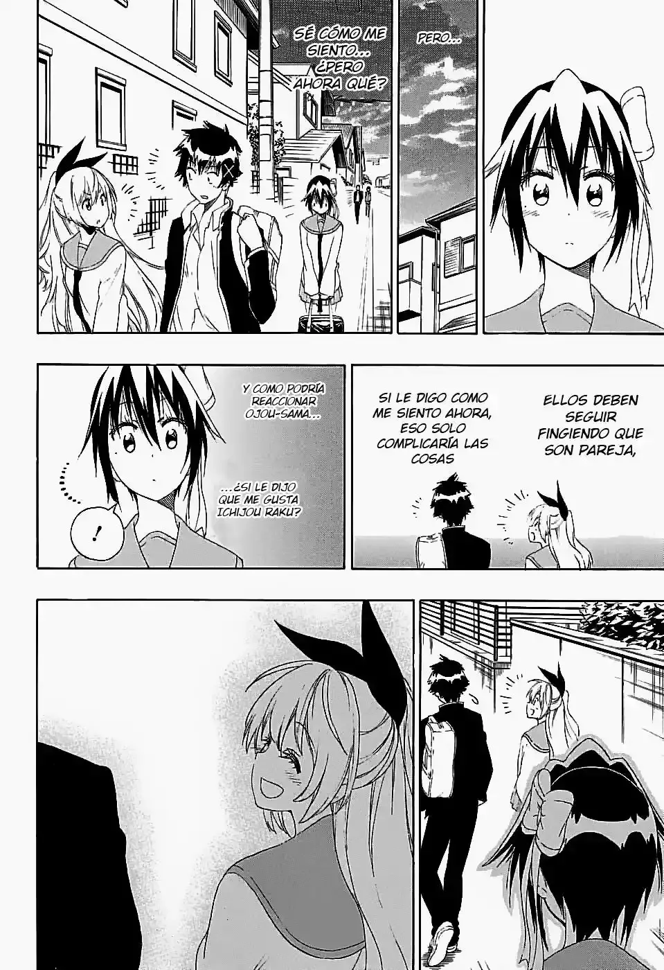 Nisekoi capítulo 206, página 8