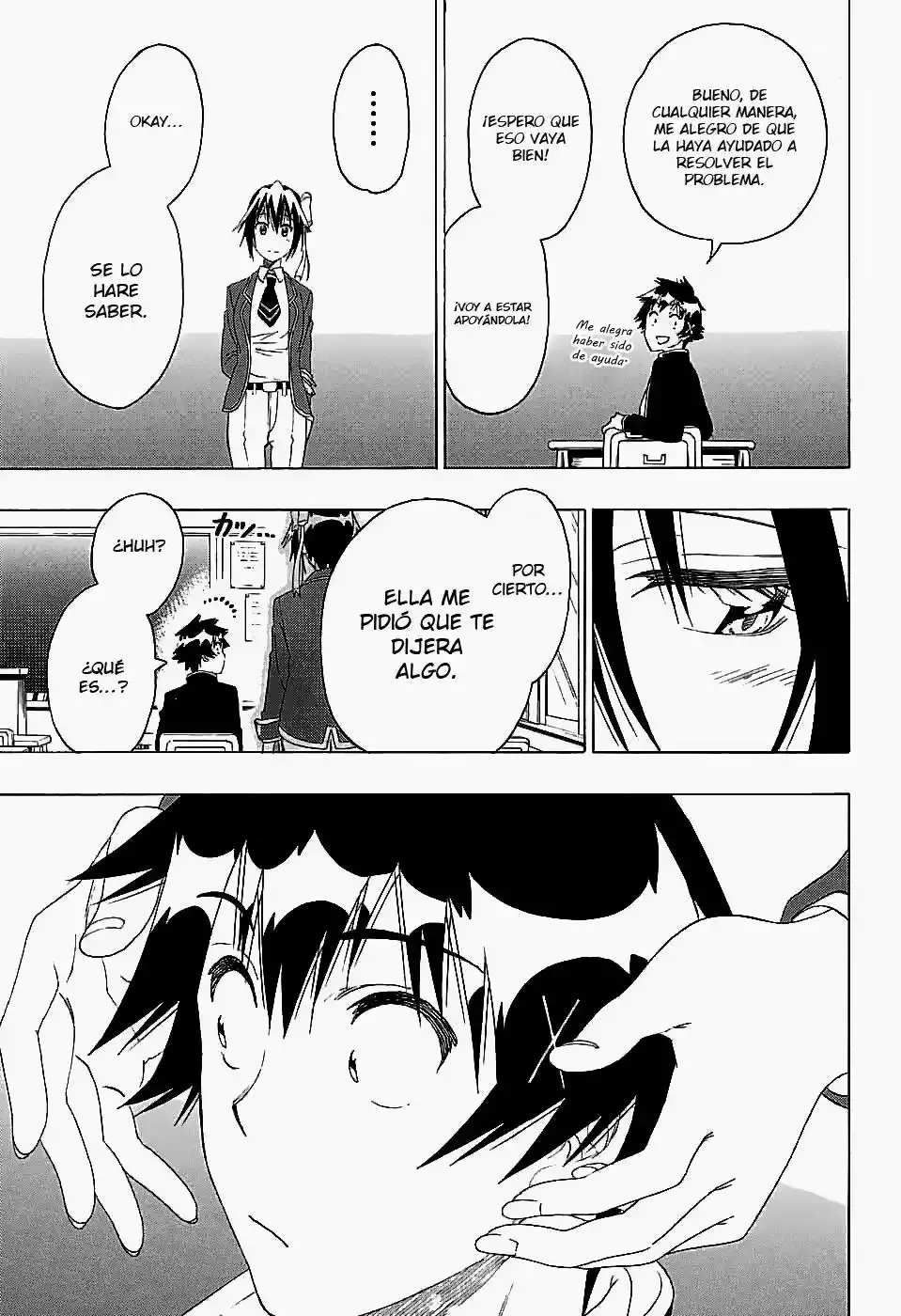 Nisekoi capítulo 206, página 17