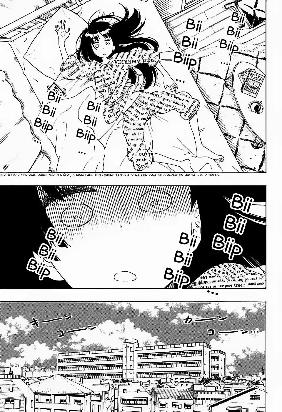 Nisekoi capítulo 207, página 4