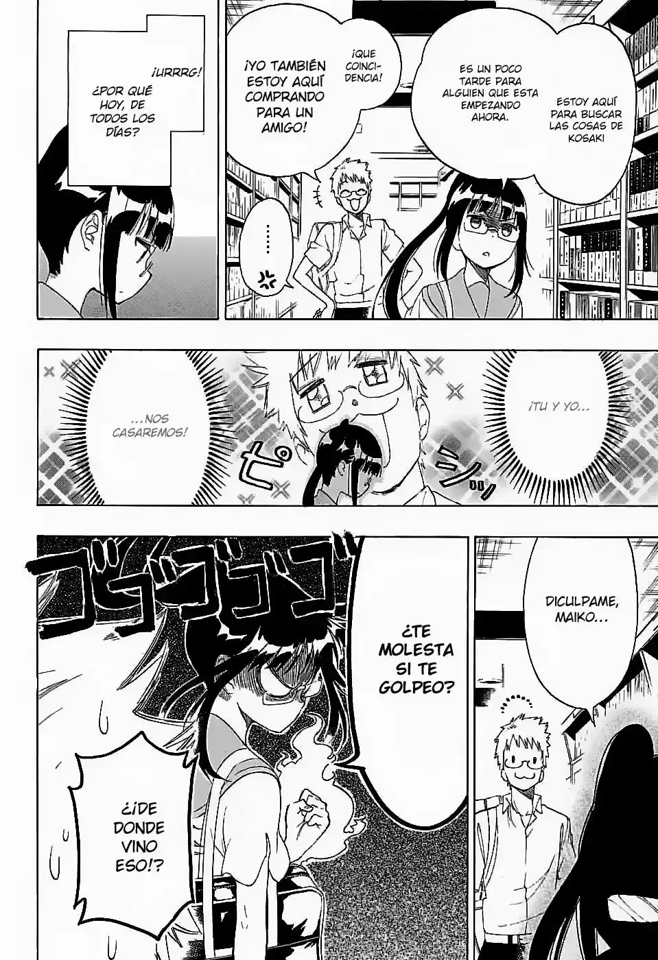 Nisekoi capítulo 207, página 11