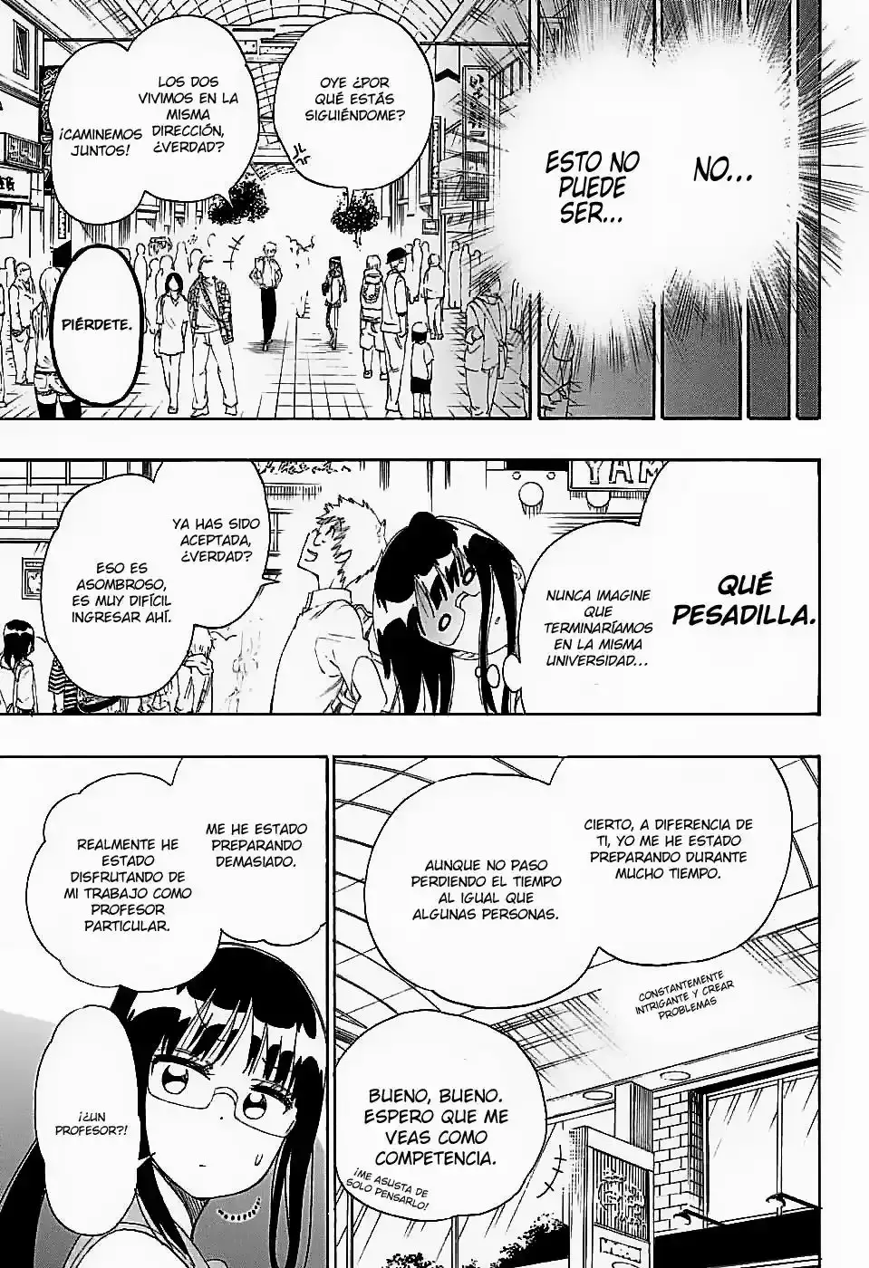 Nisekoi capítulo 207, página 14