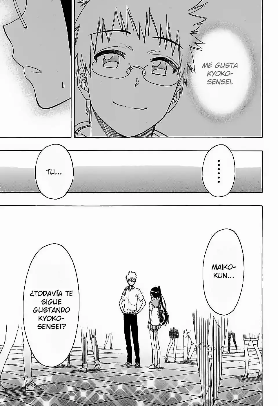 Nisekoi capítulo 207, página 18