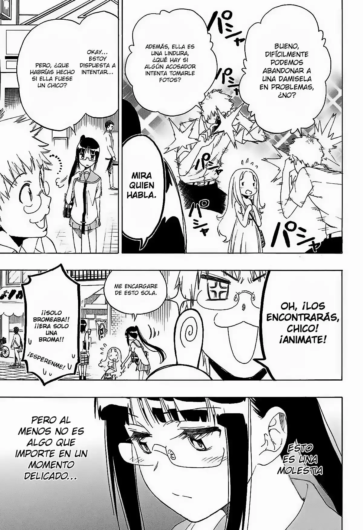 Nisekoi capítulo 208, página 4