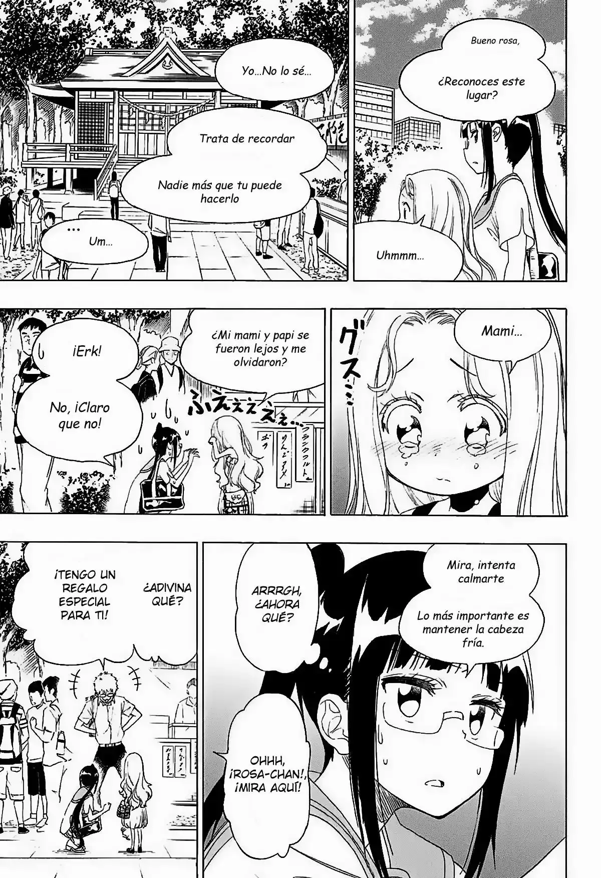 Nisekoi capítulo 208, página 6
