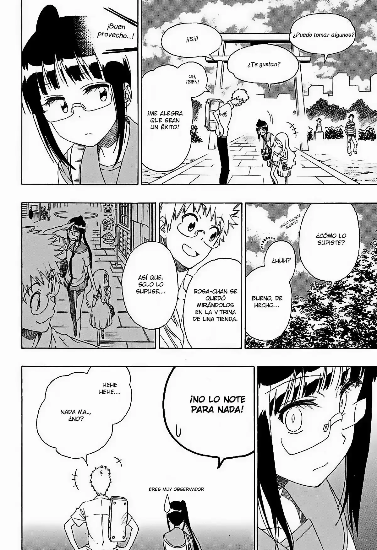 Nisekoi capítulo 208, página 9