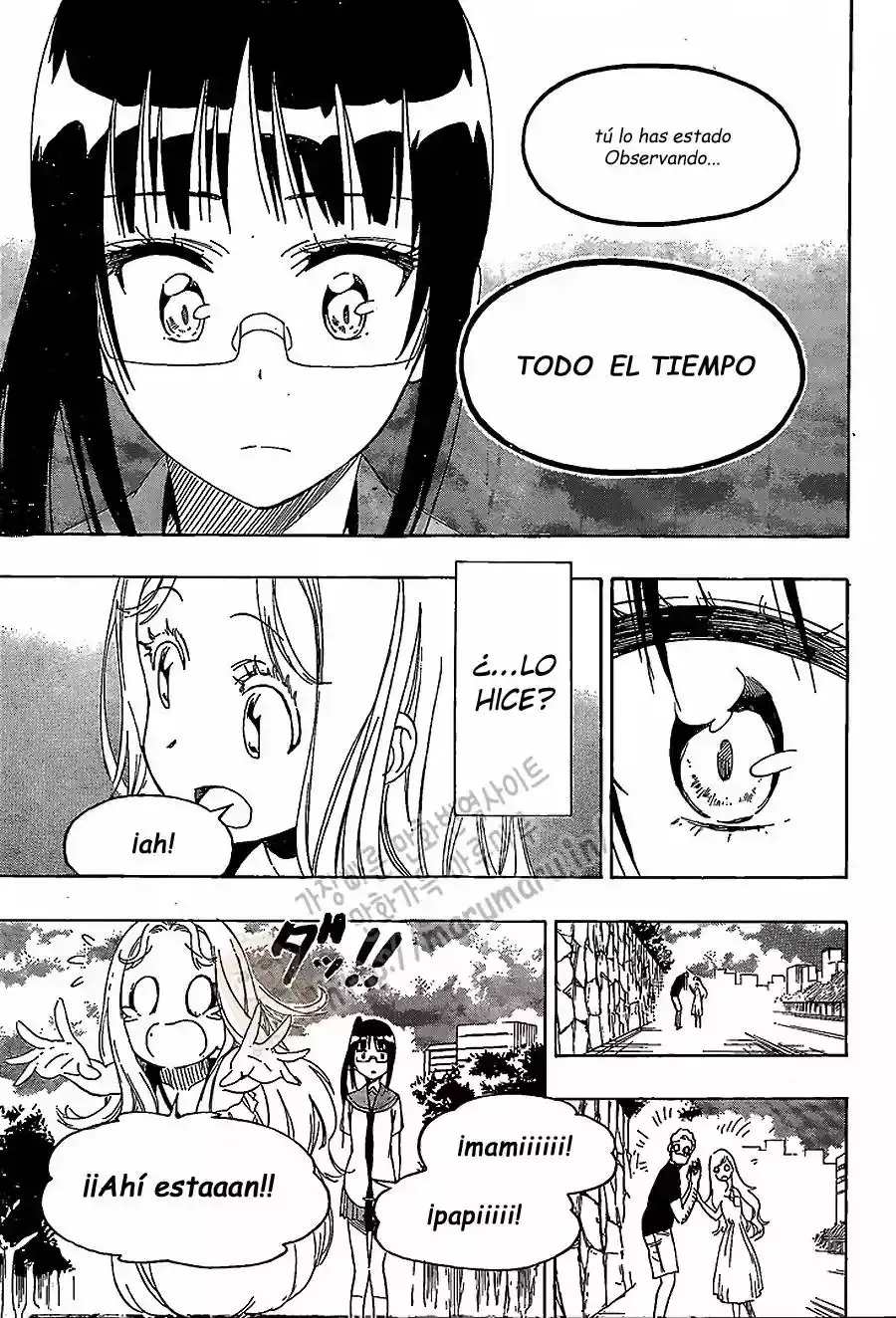 Nisekoi capítulo 209, página 14