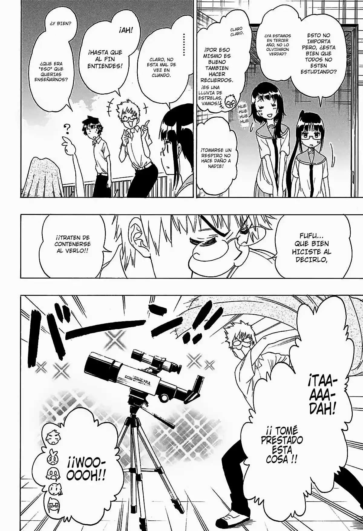 Nisekoi capítulo 210, página 7