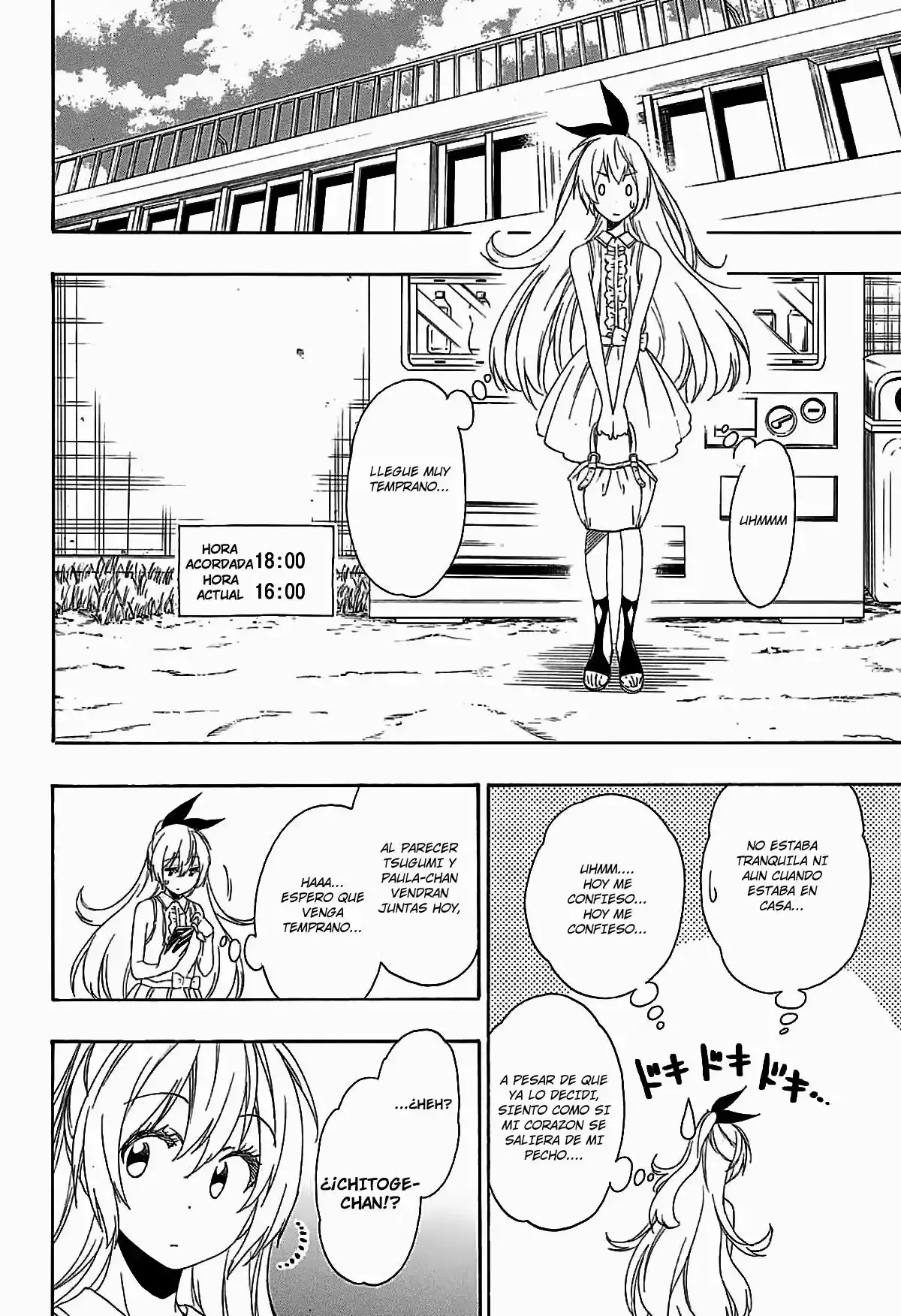 Nisekoi capítulo 210, página 15