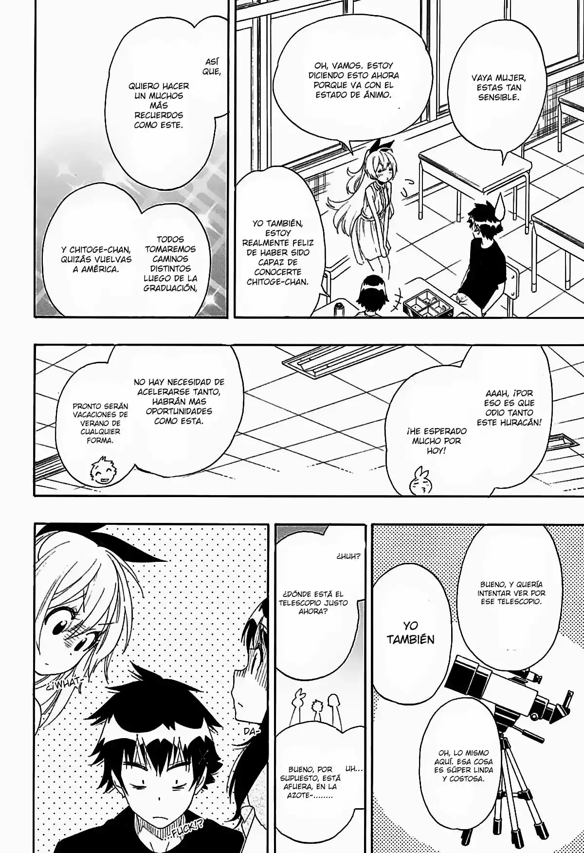 Nisekoi capítulo 211, página 13