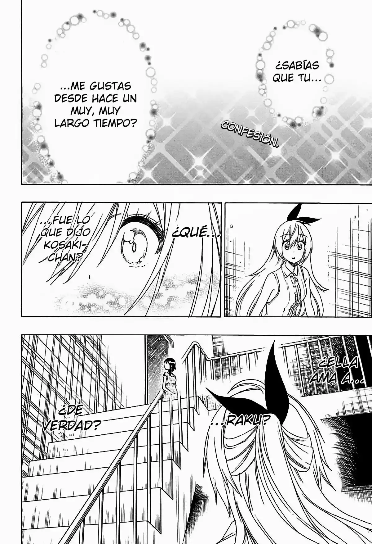 Nisekoi capítulo 212, página 3