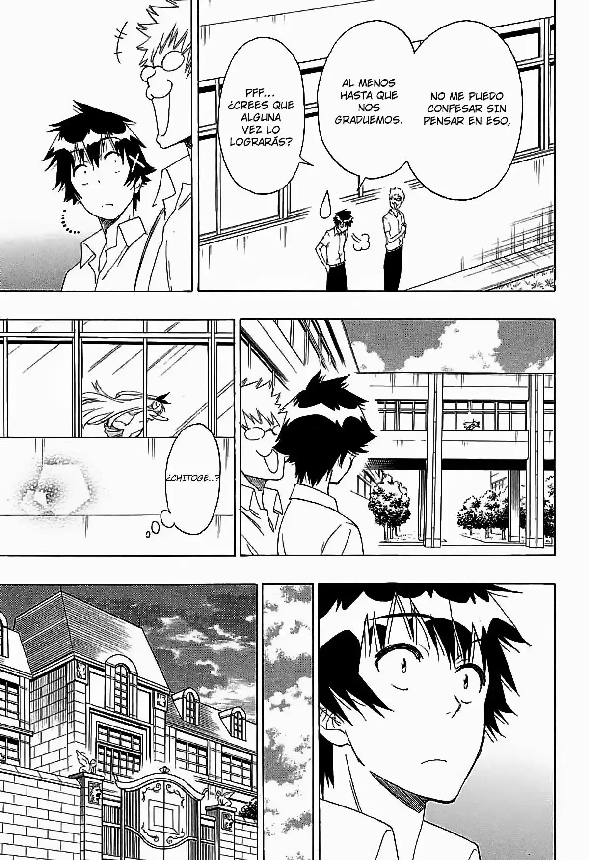Nisekoi capítulo 212, página 14