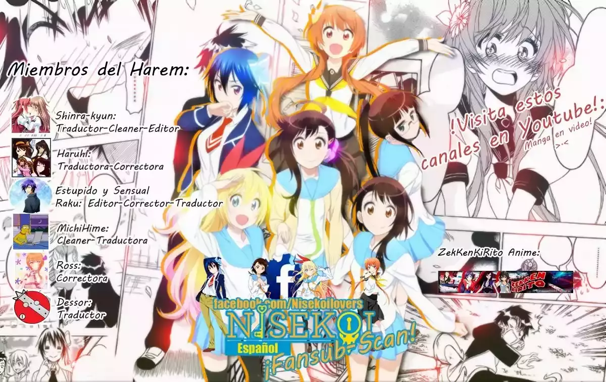 Nisekoi capítulo 213, página 1