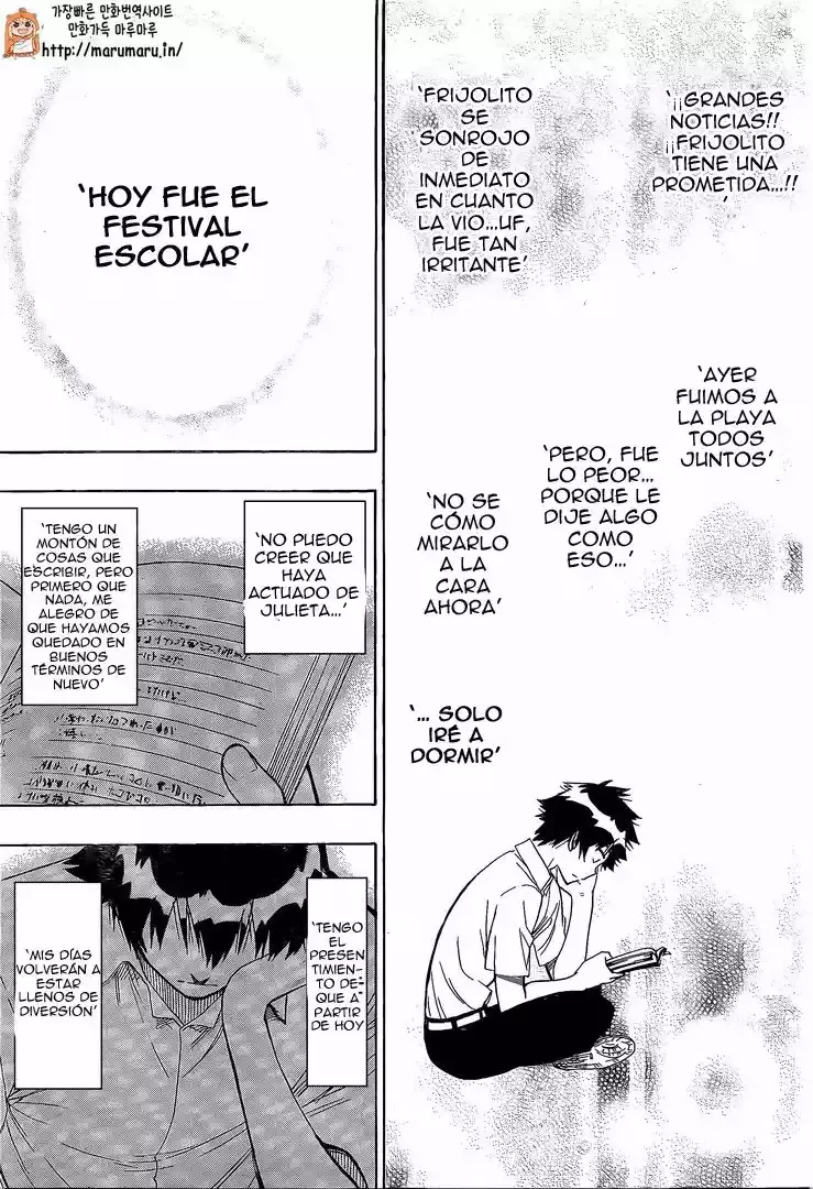 Nisekoi capítulo 213, página 16