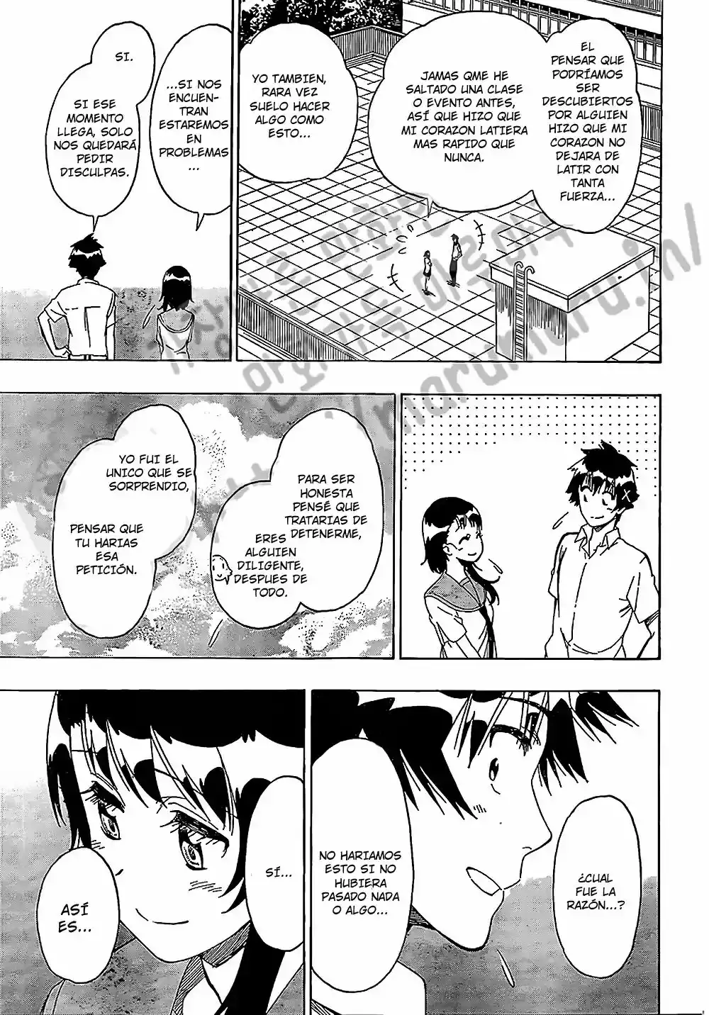 Nisekoi capítulo 214, página 4