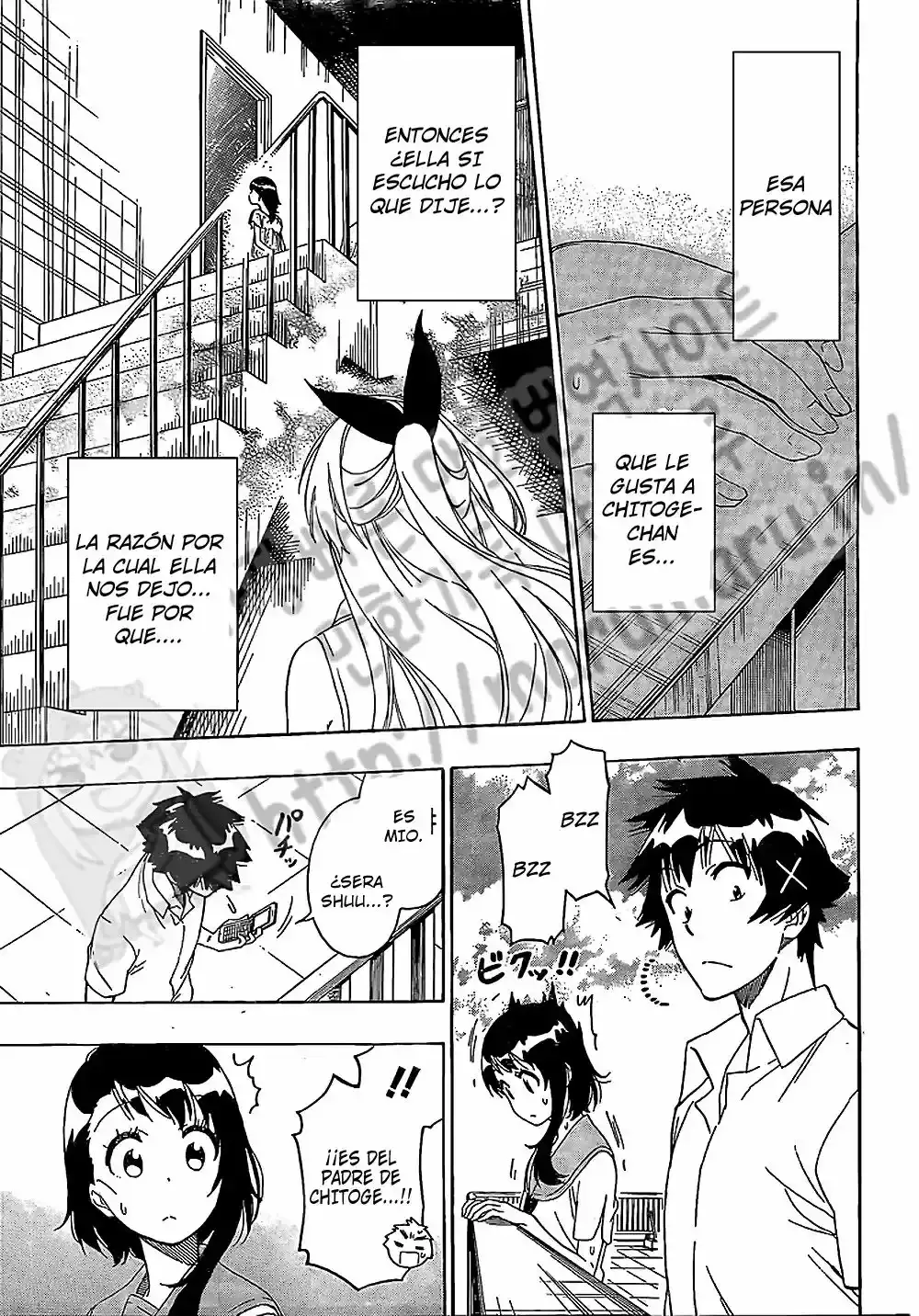 Nisekoi capítulo 214, página 10