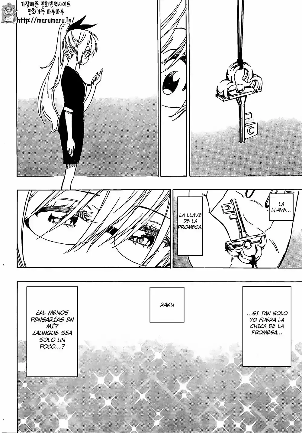 Nisekoi capítulo 214, página 19