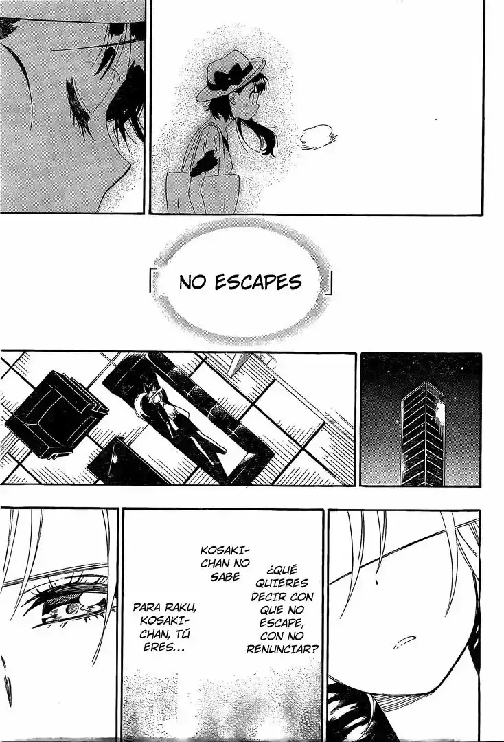 Nisekoi capítulo 215, página 18