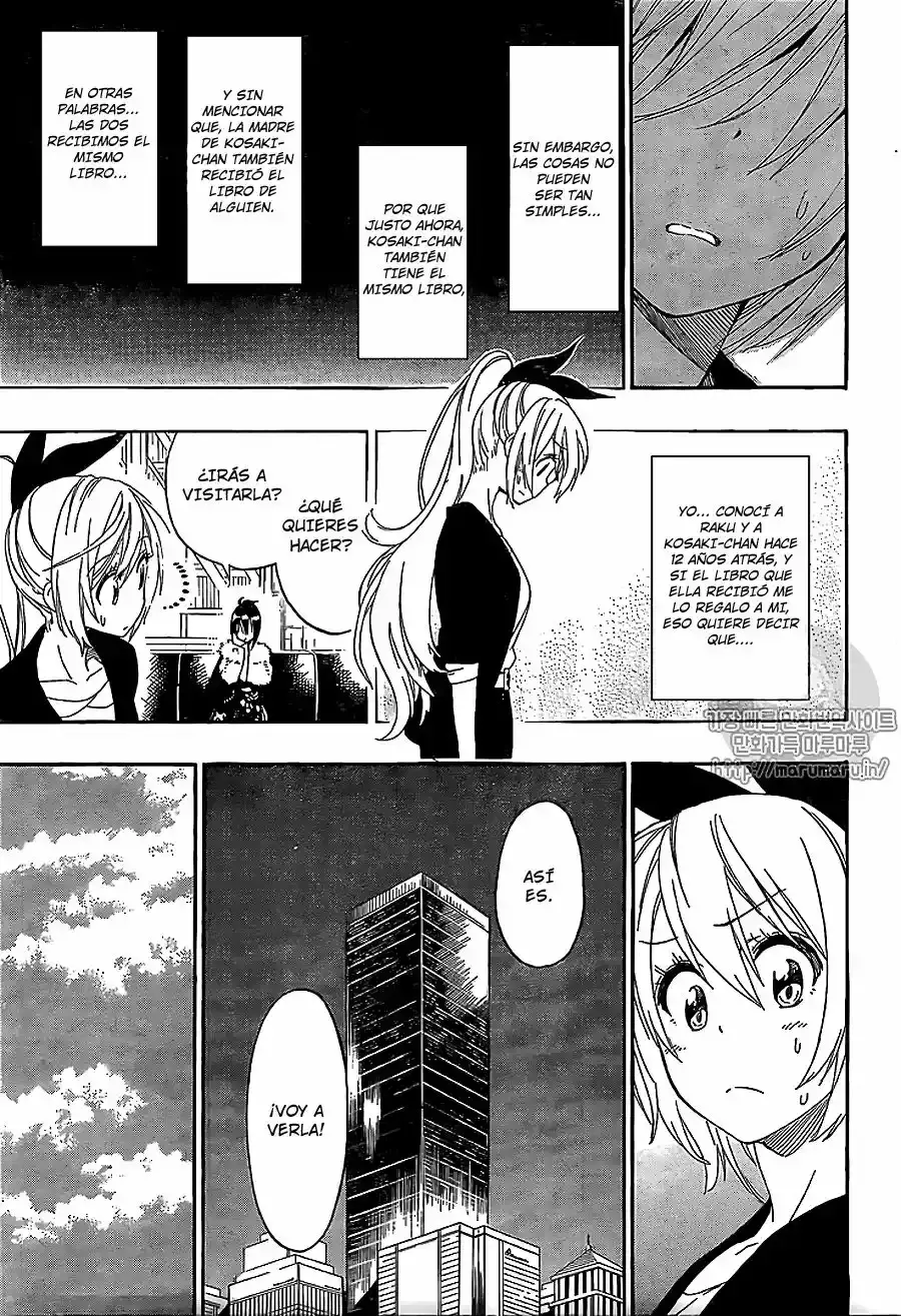Nisekoi capítulo 216, página 4