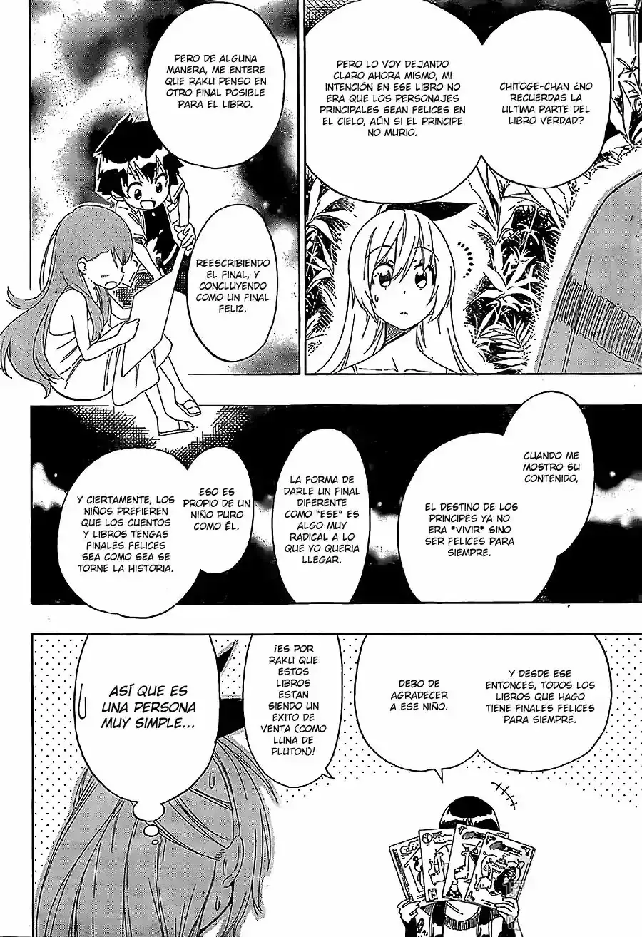 Nisekoi capítulo 216, página 15
