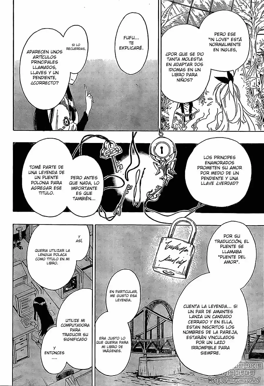 Nisekoi capítulo 216, página 17