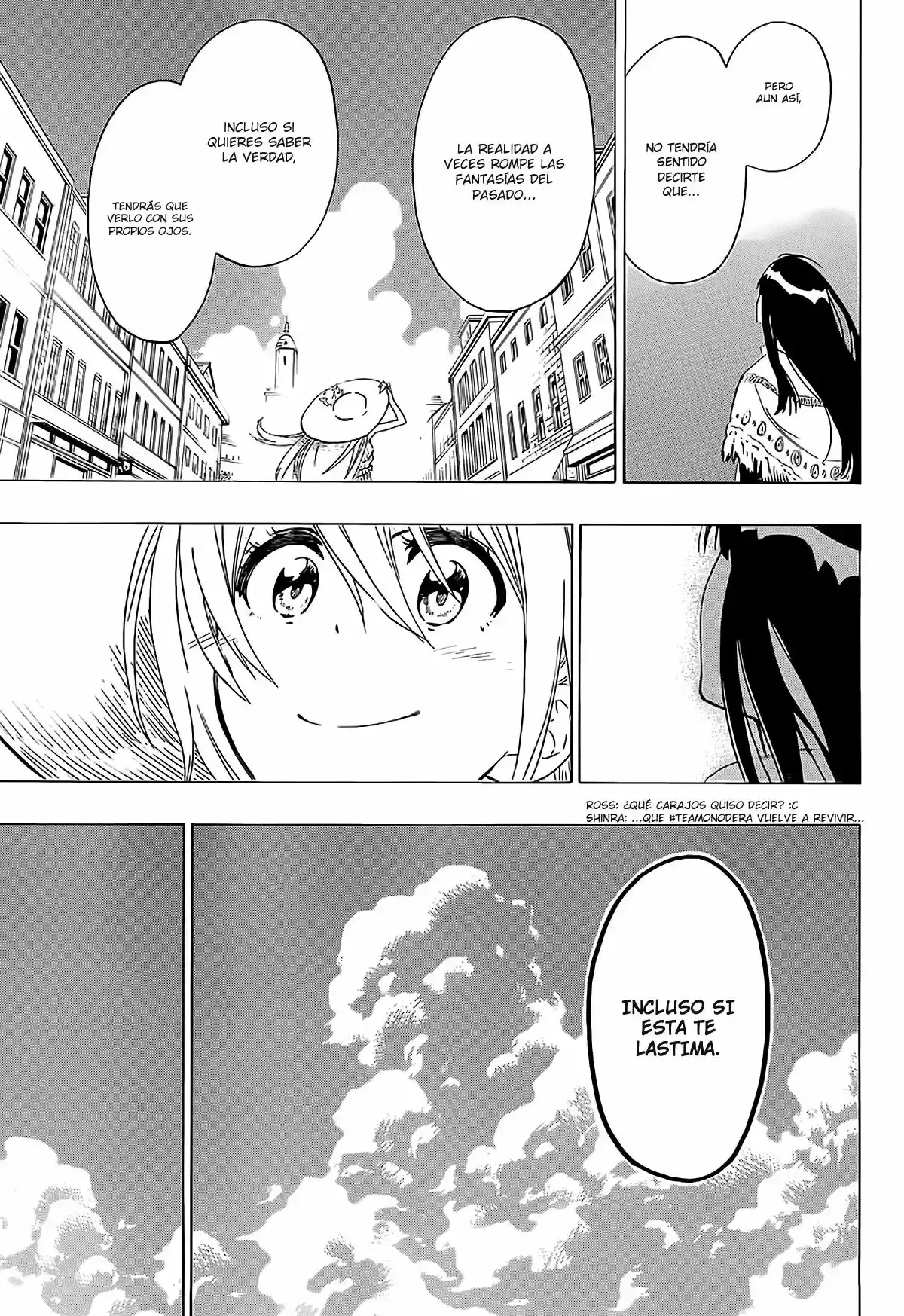 Nisekoi capítulo 217, página 4