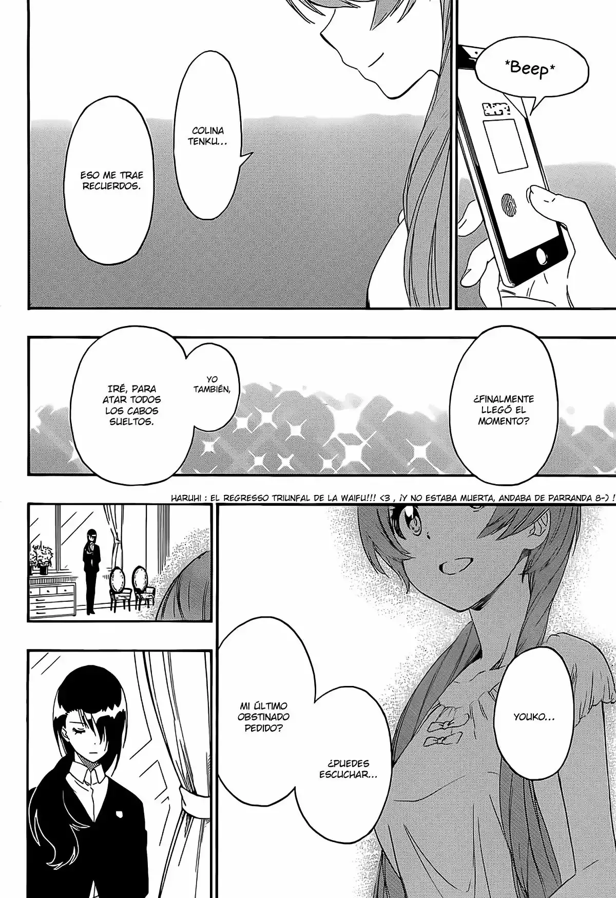 Nisekoi capítulo 217, página 18