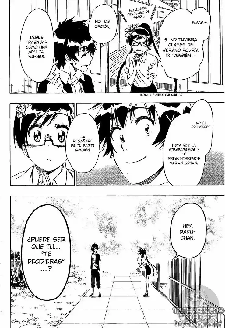 Nisekoi capítulo 218, página 5