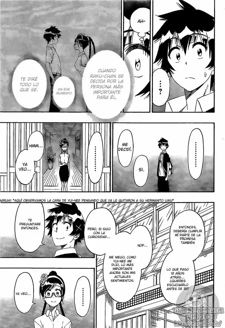 Nisekoi capítulo 218, página 6