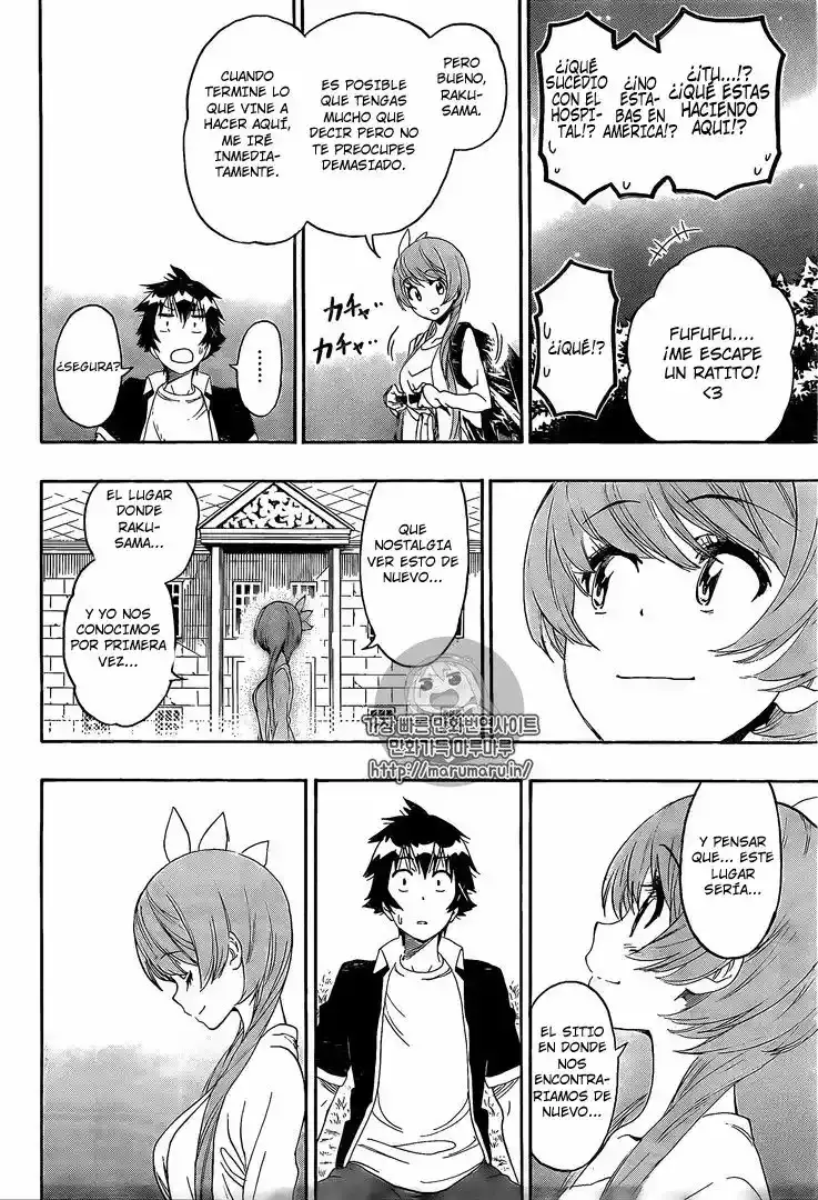 Nisekoi capítulo 219, página 13