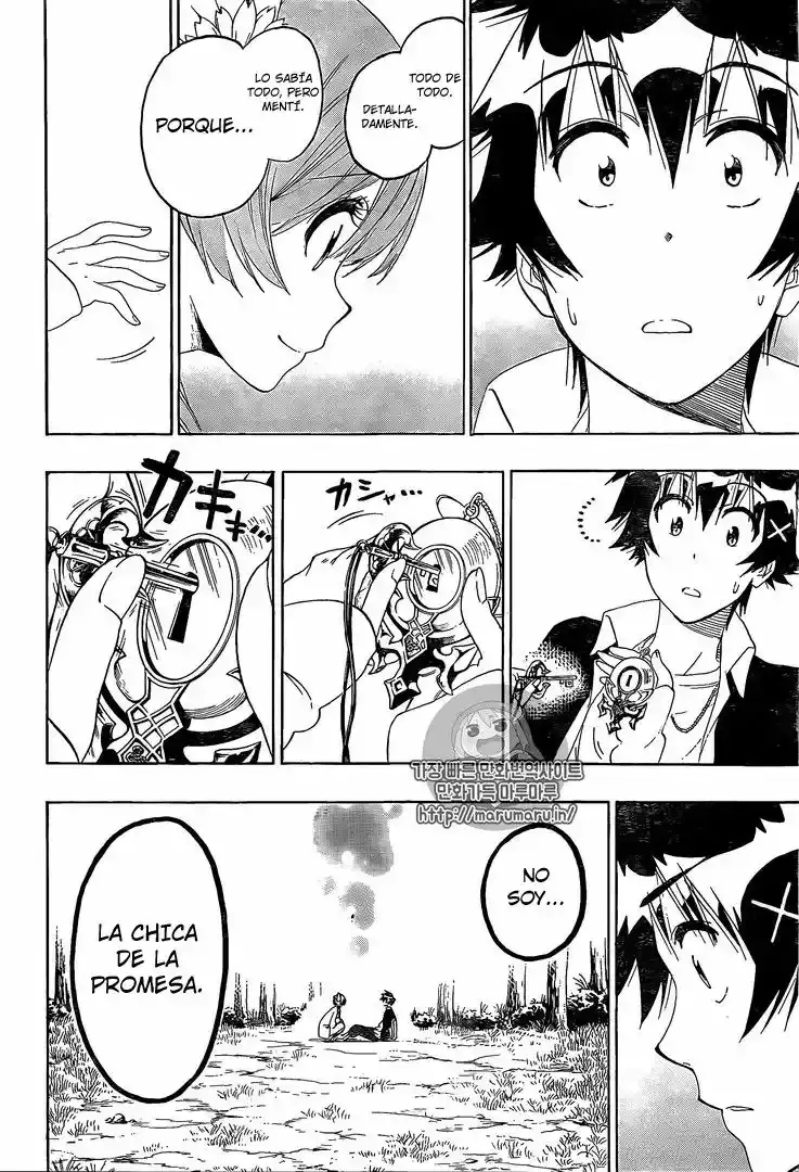 Nisekoi capítulo 219, página 15
