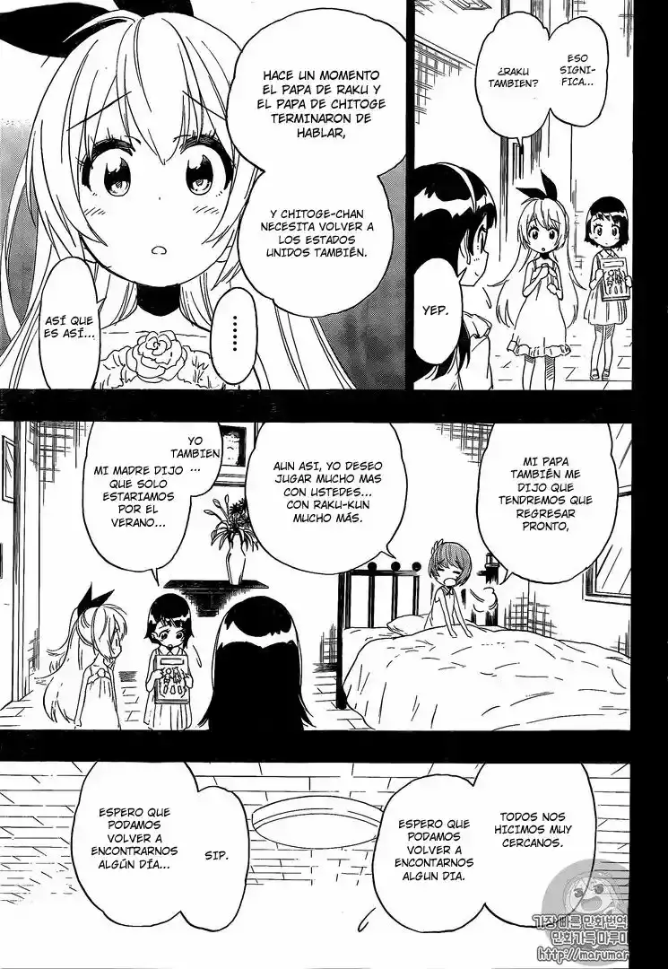 Nisekoi capítulo 220, página 18