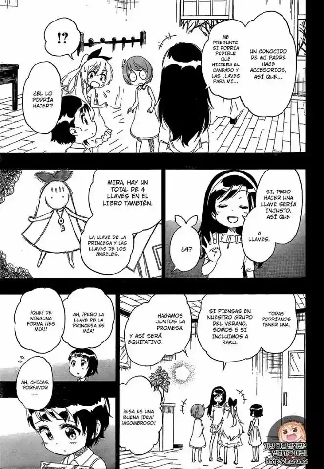 Nisekoi capítulo 221, página 3